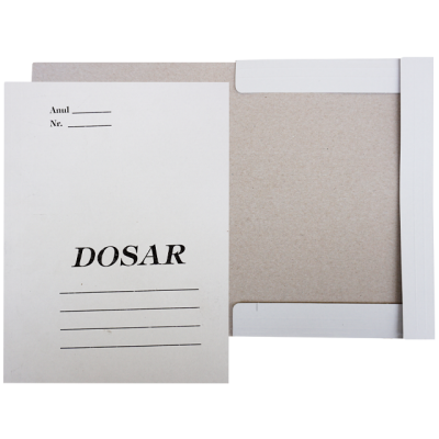 Dosar plic din carton alb 210 x 297 mm